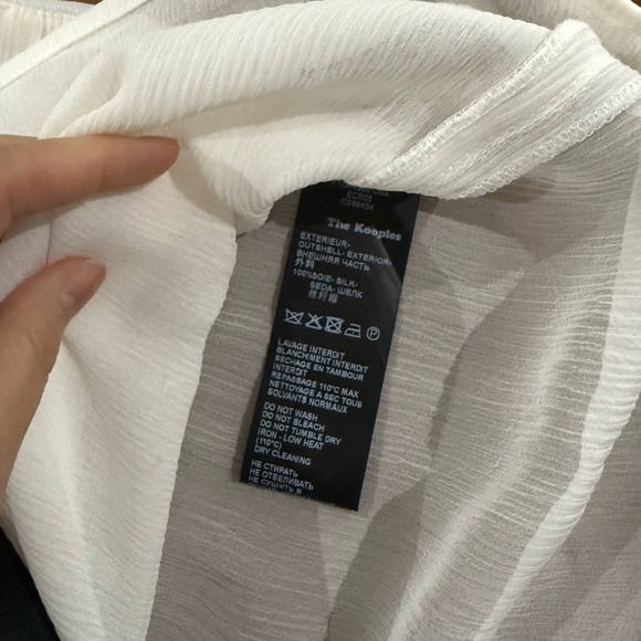 Kooples Silk Top - Picture 4 of 7